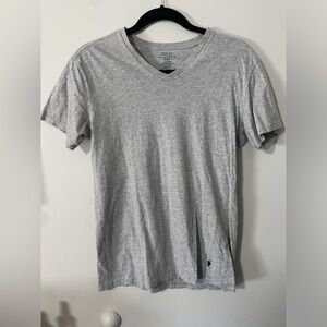 Mens Polo Ralph Lauren Gray V Neck Short Sleeve